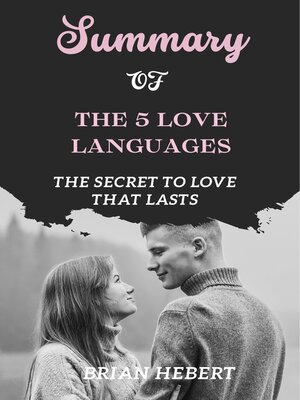 cover image of SUMMARY  OF   THE 5 LOVE LANGUAGES